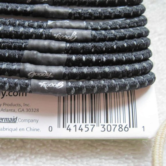 10 Goody Stay Put Slide Proof Hold Fit Hair Bands - Picture 4 of 4
